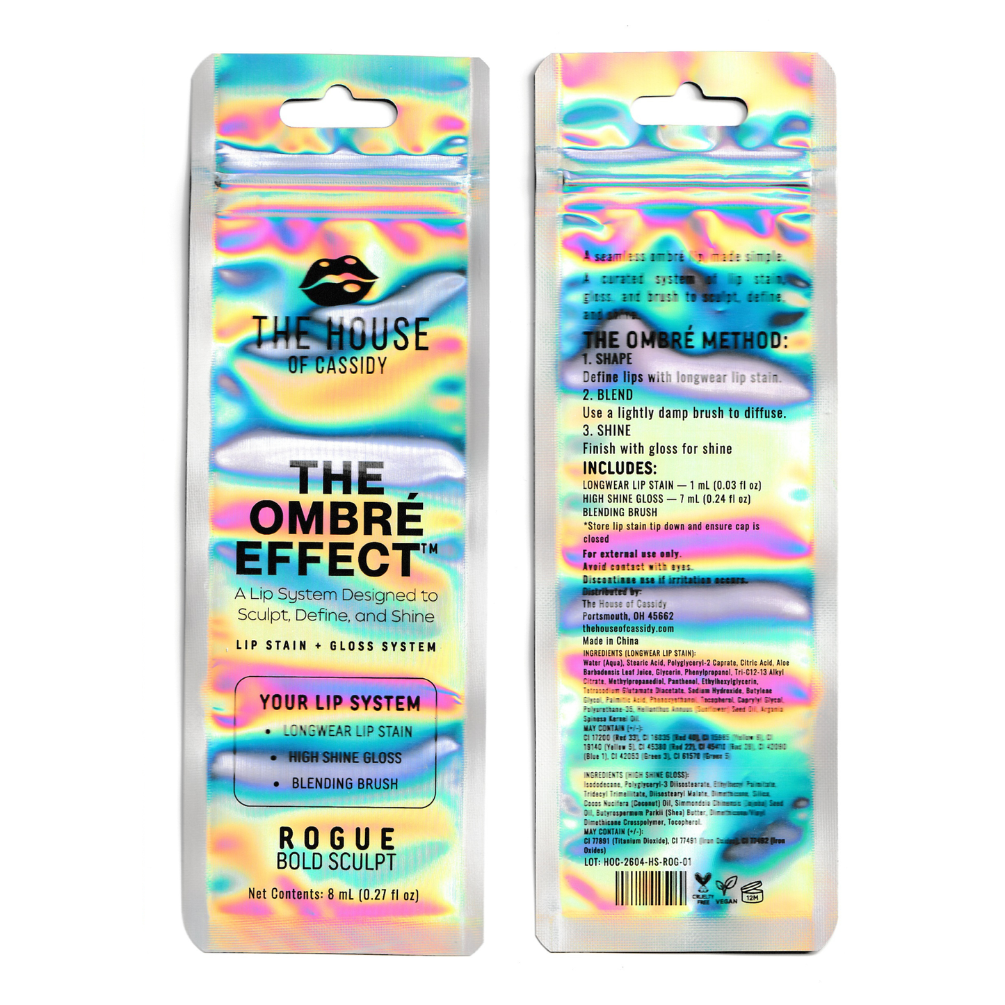 Rogue High Shine Gloss | The Ombré Effect Lip System