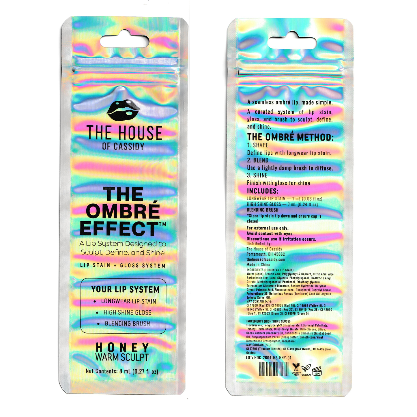 Honey High Shine Gloss | The Ombré Effect Lip System