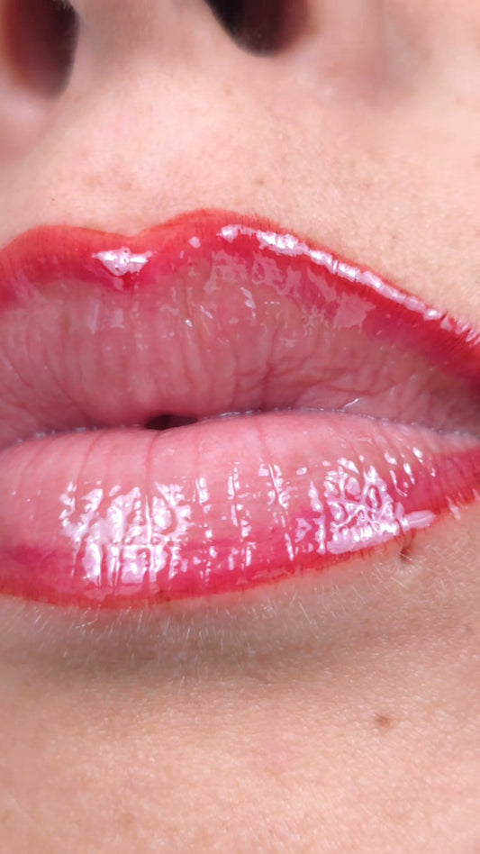 Rogue High Shine | Deep Cherry Red Ombré Lip System