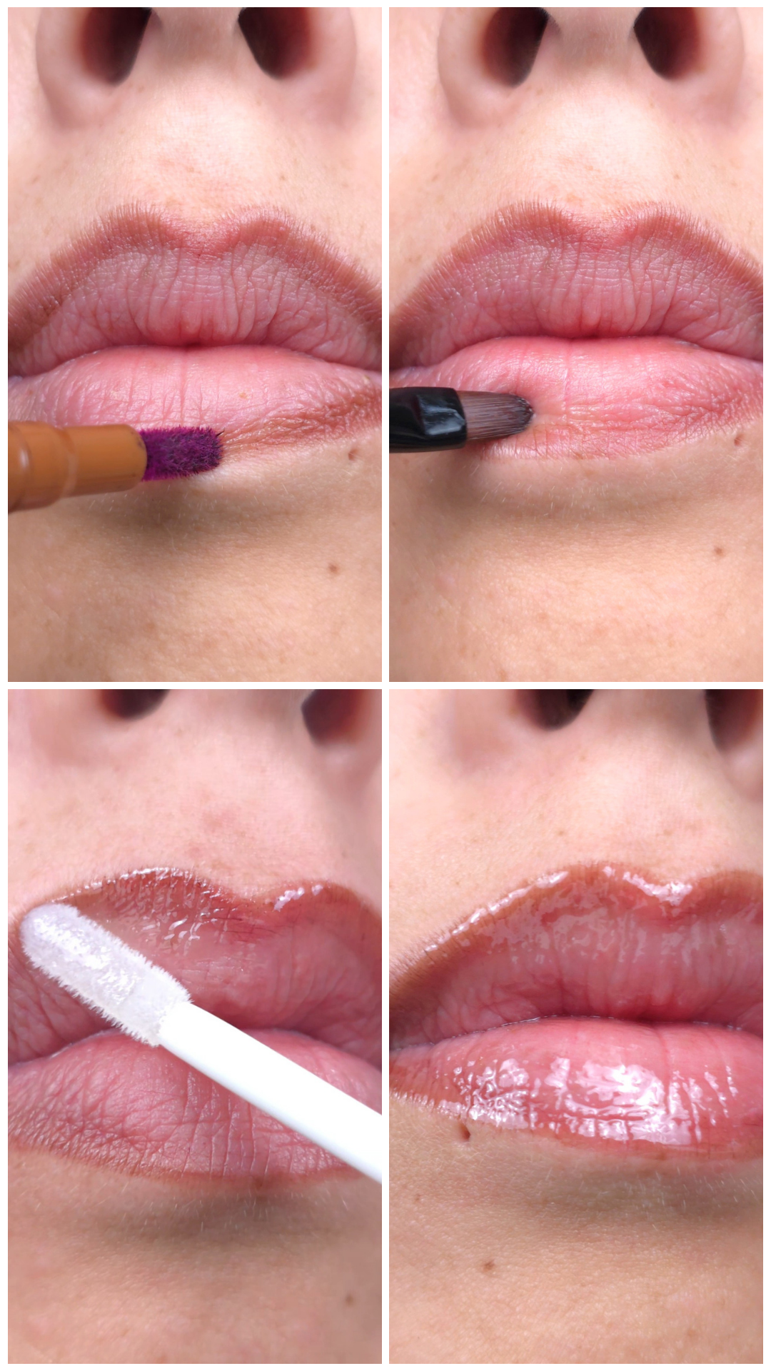 Bare High Shine | Light Brown Ombré Lip System