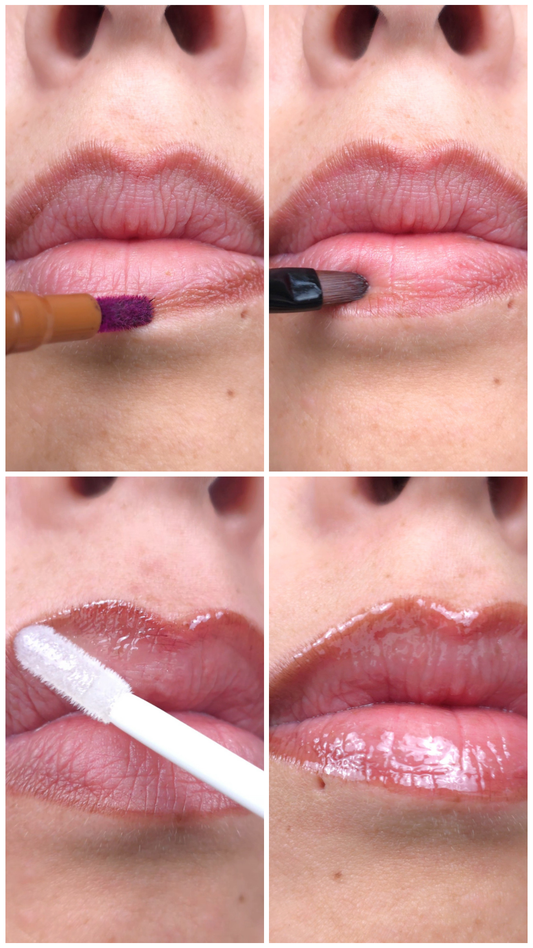 Bare Plumping | Light Brown Ombré Lip System