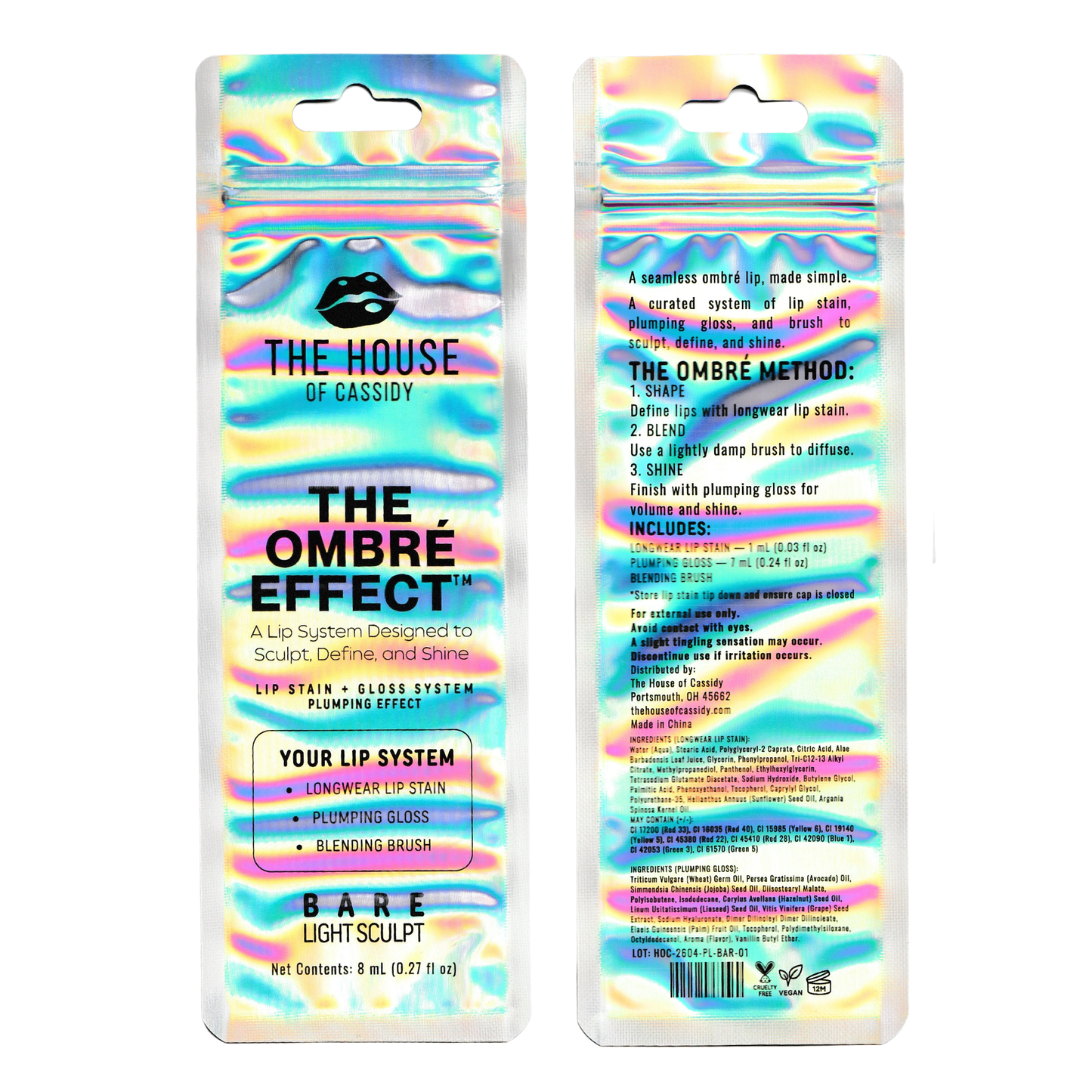 Bare Plumping Gloss | The Ombré Effect Lip System