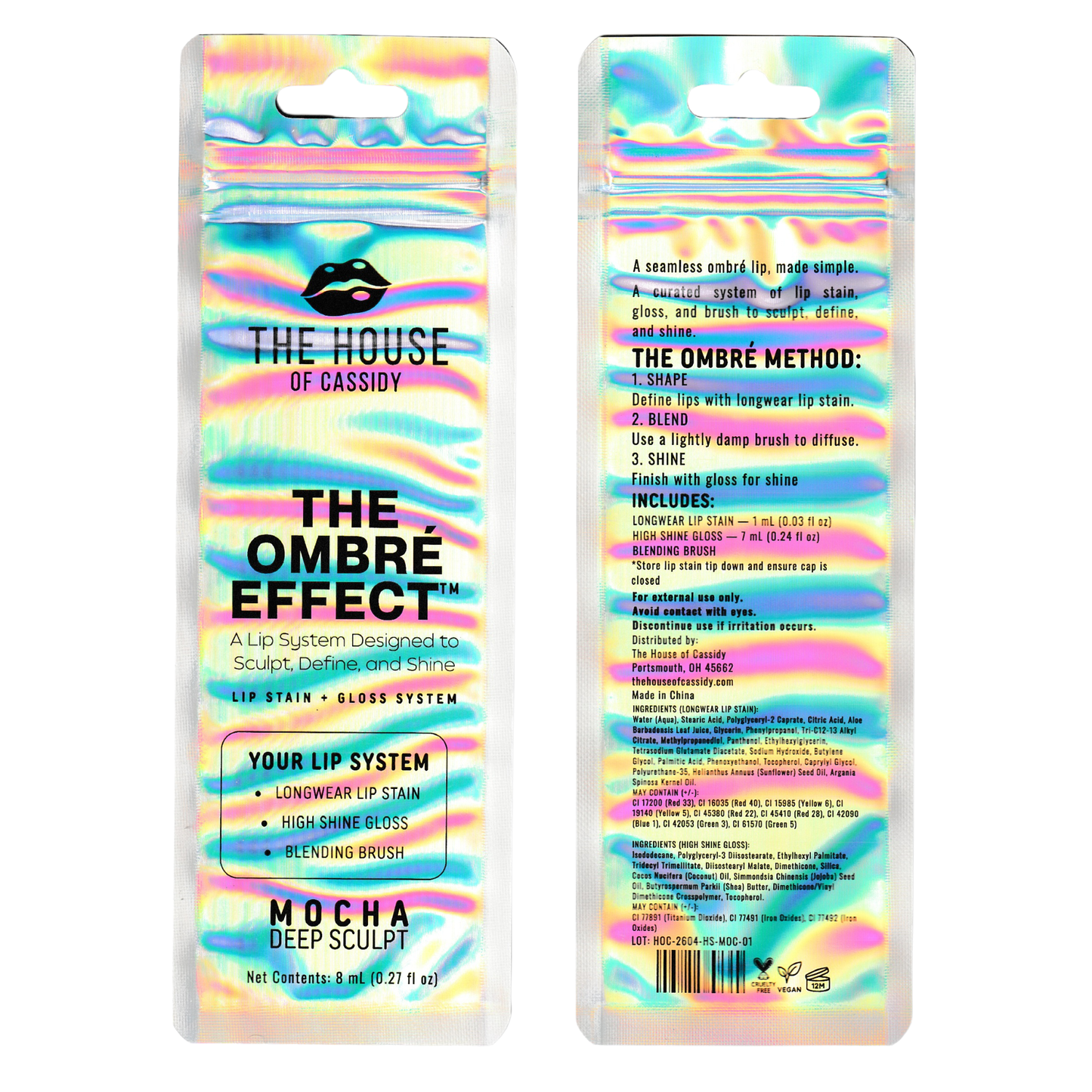 Mocha High Shine Gloss | The Ombré Effect Lip System