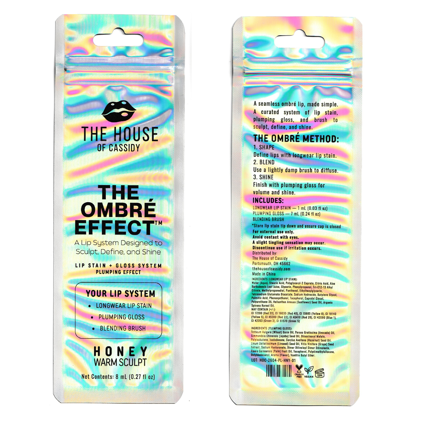 Honey Plumping Gloss | The Ombré Effect Lip System