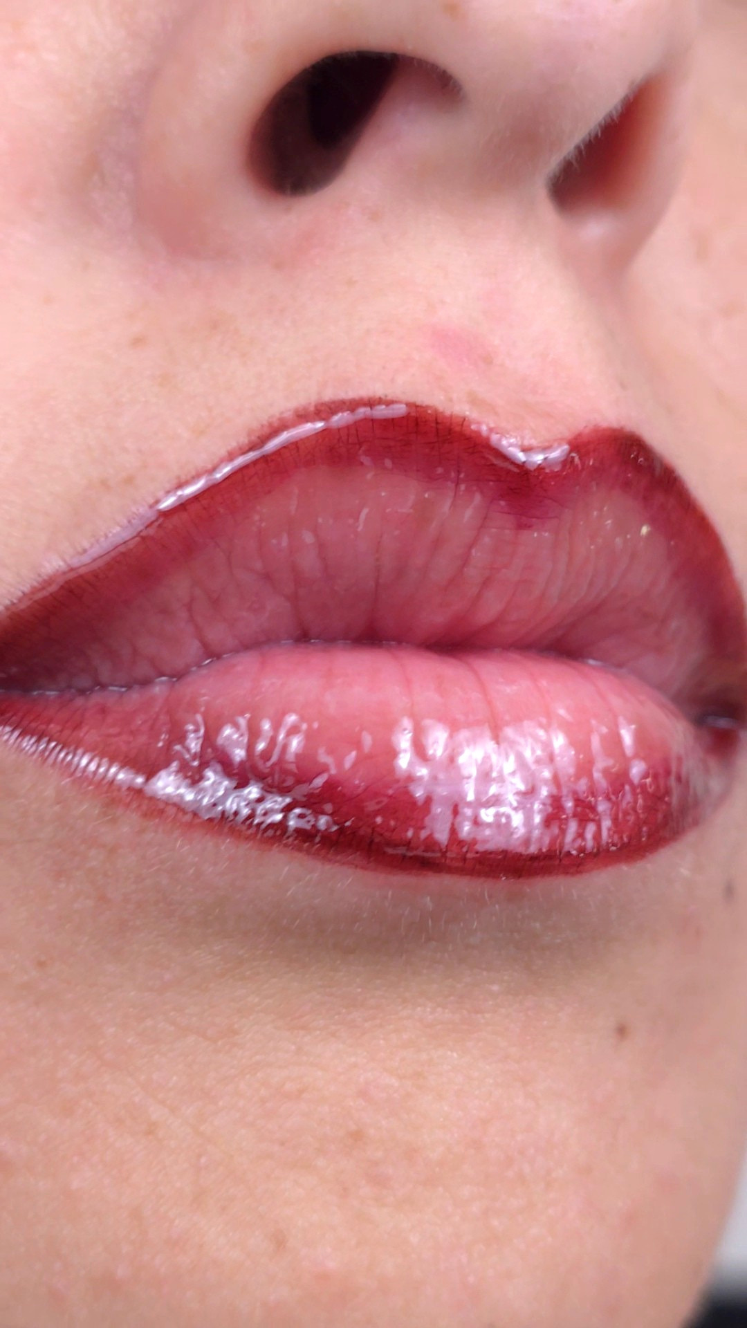 Honey Plumping | Warm Cinnamon Red Ombré Lip System